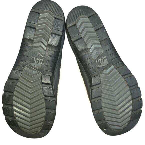 SOREL TIVOLI III lined waterproof winter boots size 8 quarry gray suede - Picture 4 of 6